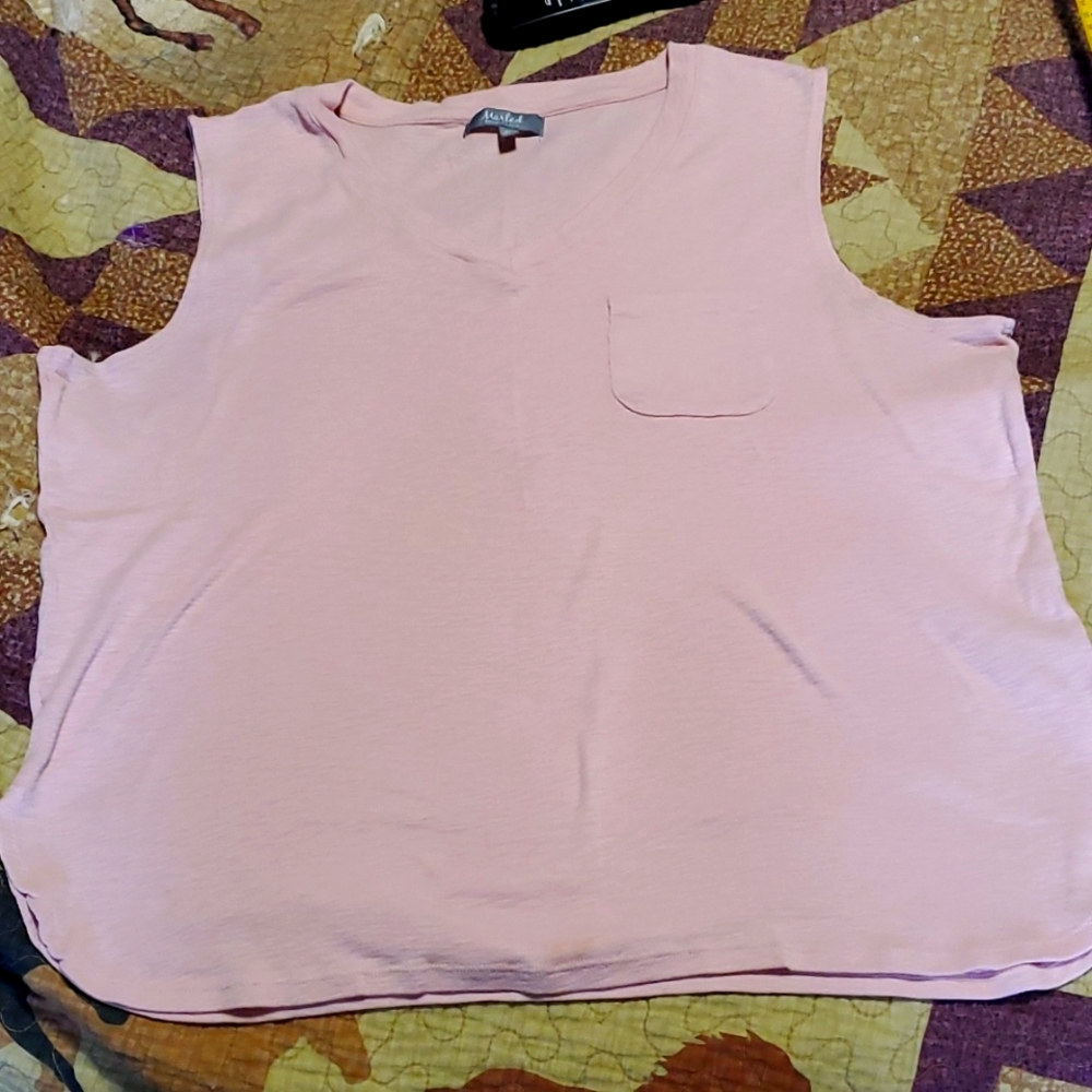 Marled essentials tank